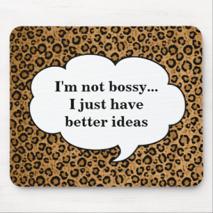 Leopard Mousepad - Bossy Muismat