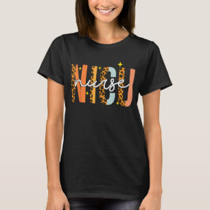 Leopard NICU Verpleegkundige Dag Waardering Verple T-shirt