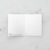 Leopard Note Kaart (Binnen)