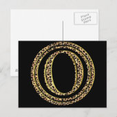 Leopard O Briefkaart (Voorkant / Achterkant)