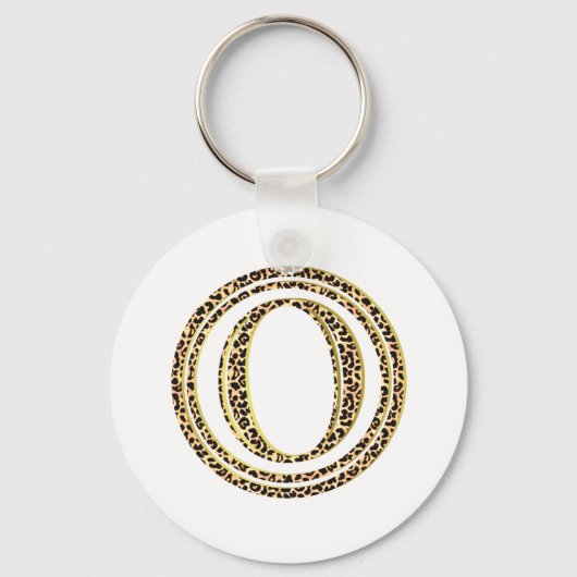 Leopard O Sleutelhanger (Voorkant)