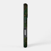 Leopard on Branch Jungle | iPhone 16 Pro Case Hoesje (Rechterkant)