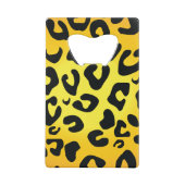 Leopard-ontwerp Kredietkaart Flessenopener (Achterkant)