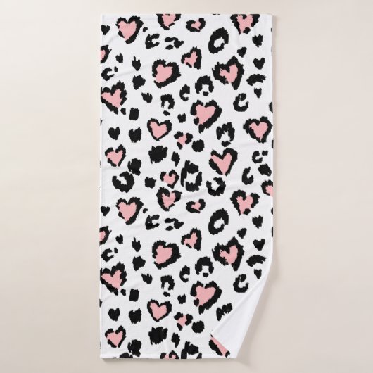 Leopard or jaguar seamless pattern, textured fashi badhanddoek (Badhanddoek)