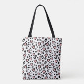 Leopard or jaguar seamless pattern, textured fashi draagtas (Achterkant)