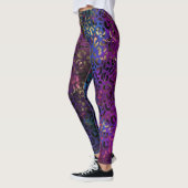 Leopard Paint Series Design 16 Leggings (Gauche)