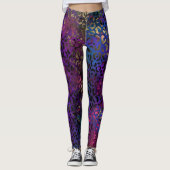 Leopard Paint Series Design 16 Leggings (Devant)
