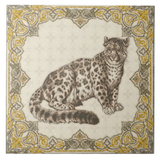 Leopard, Panther Tegel Decorative Home Decor Cft Tegeltje