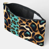 LEOPARD patroon - Cosmetische zak Etui (Open)