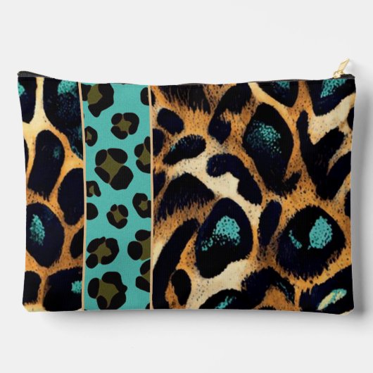 LEOPARD patroon - Cosmetische zak Etui (Achterkant)