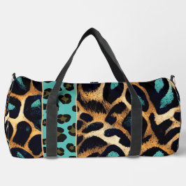LEOPARD patroon - Duffel Bag Plunjezak