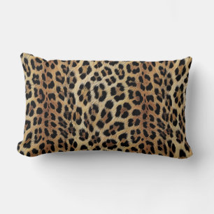 Leopard patroon, tijger, luipaard huid, modieus, kussen