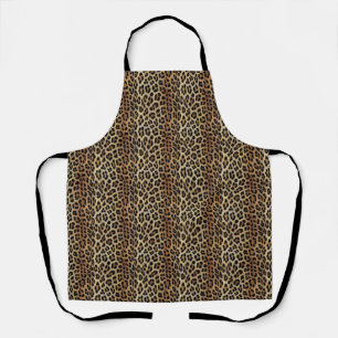 Leopard patroon, tijger, luipaard huid, modieus, schort