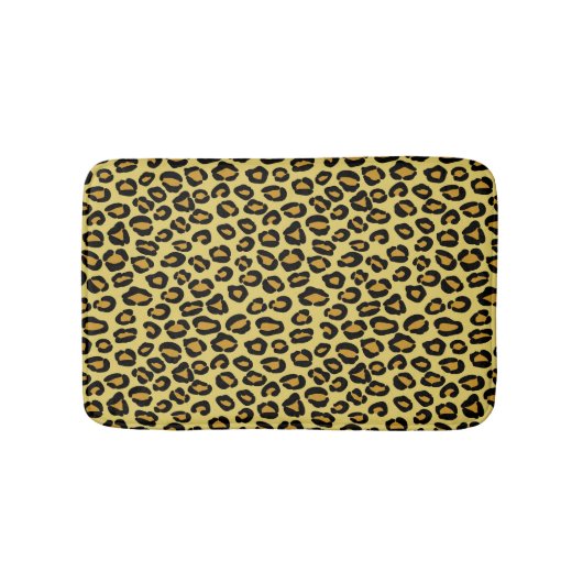 Leopard Pattern Badmat (Voorkant)