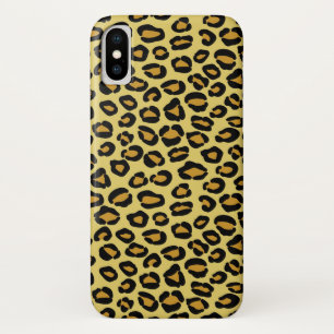 Leopard Pattern iPhone X Hoesje