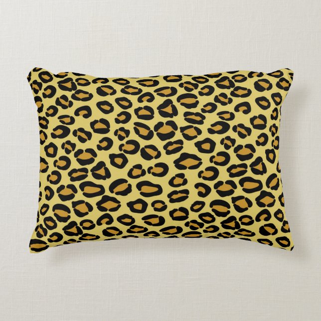 Leopard Pattern Decoratief Kussen (Voorkant)
