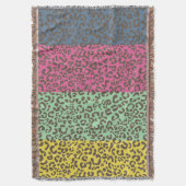 Leopard Pattern Deken (Voorkant Verticaal)