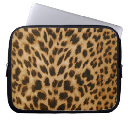 Leopard Pattern Electronics Bag Laptop Sleeve