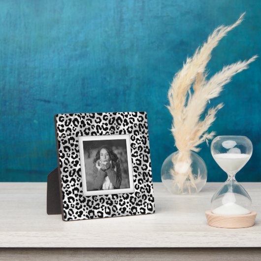 Leopard Pattern Frameless Photo Easel Back Fotoplaat (Insitu)