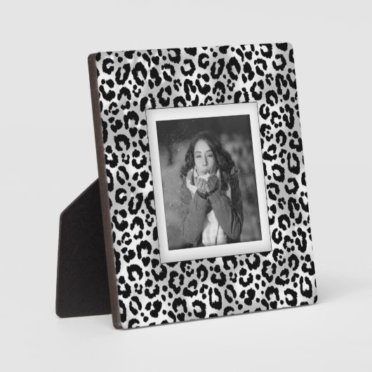Leopard Pattern Frameless Photo Easel Back Fotoplaat (Voorkant)