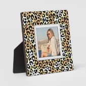 Leopard Pattern Frameless Photo Easel Back Fotoplaat (Voorkant)