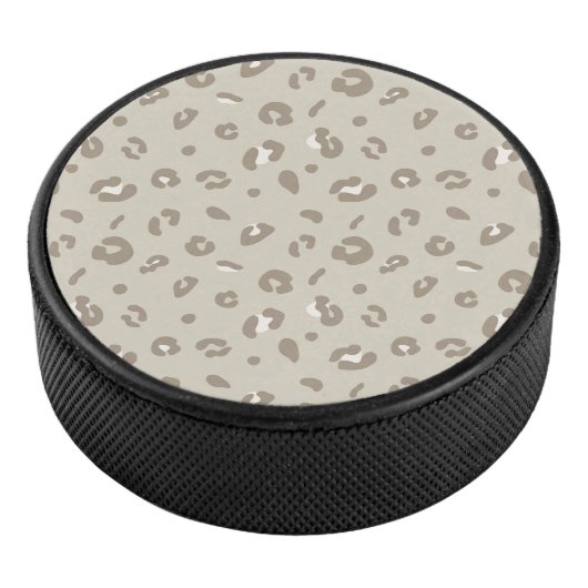 Leopard Pattern Hockey Puck (3/4)