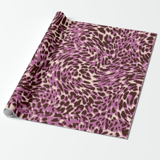 Leopard Pattern, Leopard Print, Animal print, Cadeaupapier (Uitgerold)