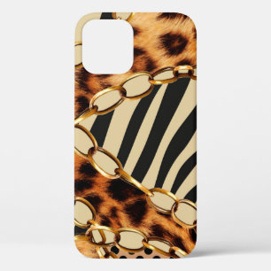 Leopard Pattern, Leopard Print, Animal print,  iPhone 12 Hoesje