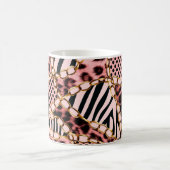 Leopard Pattern, Leopard Print, Animal print, Koffiemok (Center)