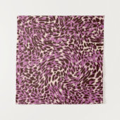 Leopard Pattern, Leopard Print, Animal print,  Wandkleed (Voorkant (horizontaal))