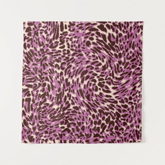 Leopard Pattern, Leopard Print, Animal print,  Wandkleed (Voorkant)