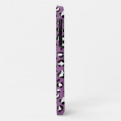 Leopard Pattern, Leopard Spots, Paarse Leopard Case-Mate iPhone Case (Achterkant/links)