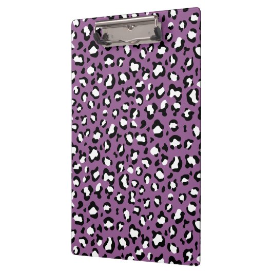 Leopard Pattern, Leopard Spots, Paarse Leopard Klembord (Links)