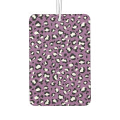 Leopard Pattern, Leopard Spots, Paarse Leopard Luchtverfrisser (Achterkant)