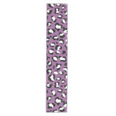 Leopard Pattern, Leopard Spots, Paarse Leopard Medium Tafelloper (Voorkant)