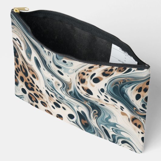 Leopard Pattern Melkweg Etui (Open)