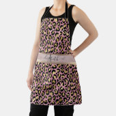 Leopard Pattern Monogram Roos Gold Black Schort (Insitu)