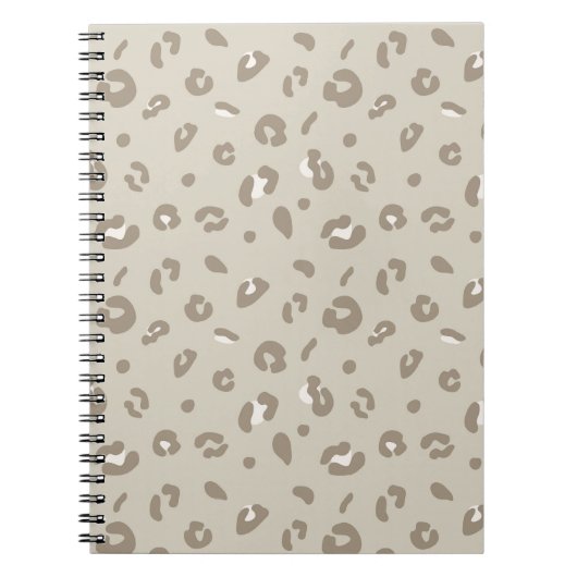 Leopard Pattern Notitieboek (Voorkant)