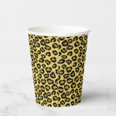 Leopard Pattern Papieren Bekers (Rechts)