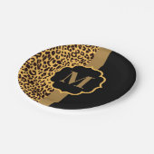Leopard Pattern Papieren Bordje (Gekanteld)