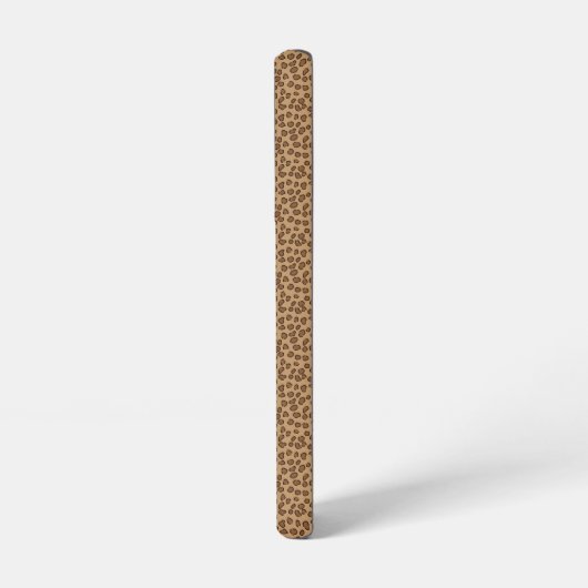Leopard Pattern Print Bruin Samsung Galaxy Hoesje (Linkerkant)
