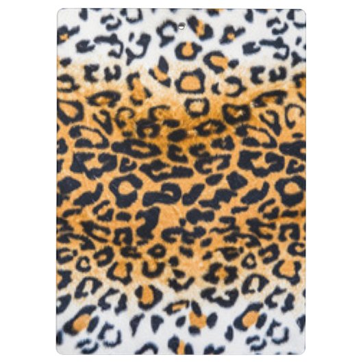 Leopard Pattern Print Klembord (Achterkant)