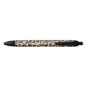 Leopard Pattern Print  Zwarte Inkt Pen (Achterkant)