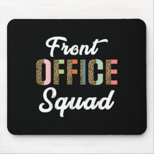 Leopard Pattern School Secretaris Admin Front Offi Muismat