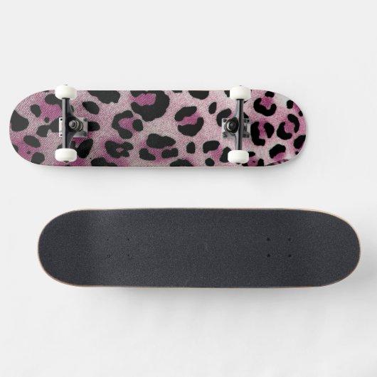 Leopard Pattern Skateboard (Horizontaal)