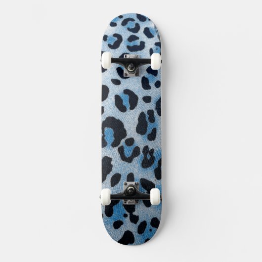 Leopard Pattern Skateboard (Voorkant)