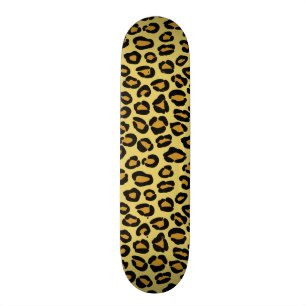 Leopard Pattern Skateboard