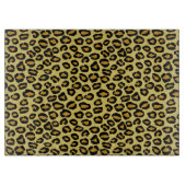 Leopard Pattern Snijplank (Voorkant)