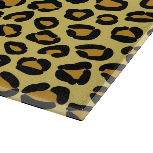 Leopard Pattern Snijplank (Hoek)
