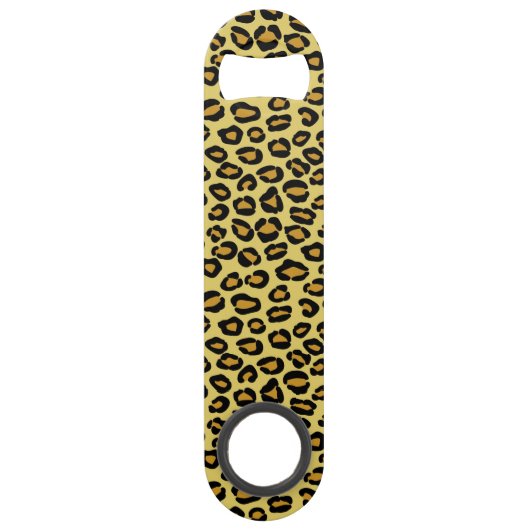 Leopard Pattern Speed Flessenopener (Voorkant)